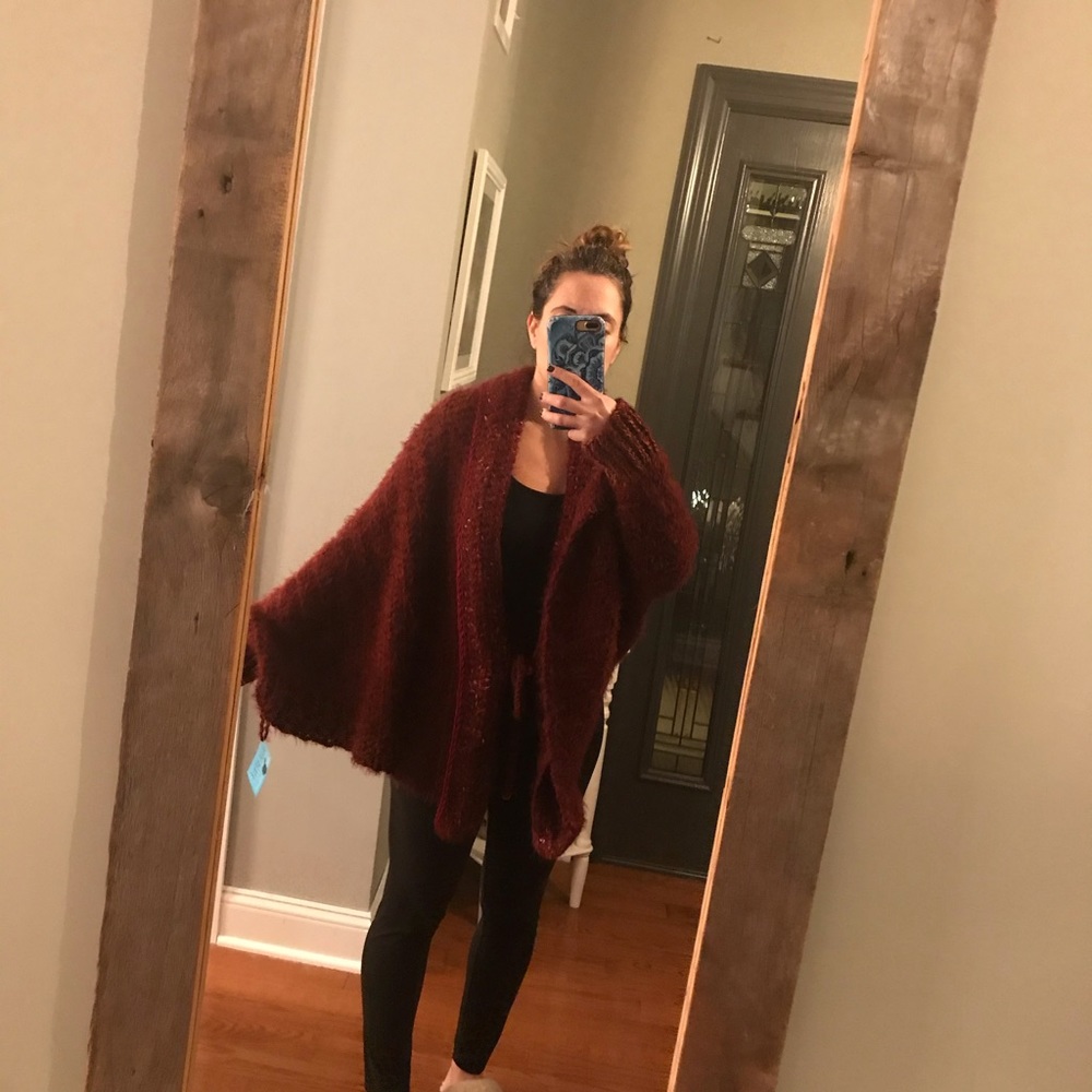 Knit cardigan